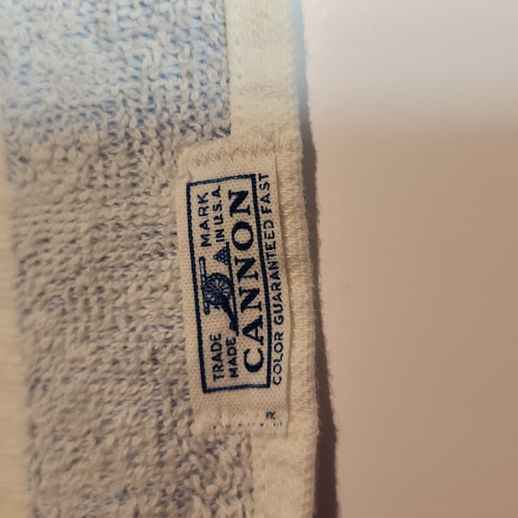 Unique vintage crocheted basket Cannon towel - Picture 4 of 5